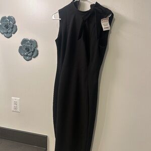 Calvin Klein Bow Collar Dress